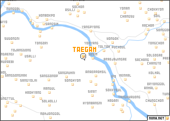 map of Taegam