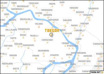 map of Taegam