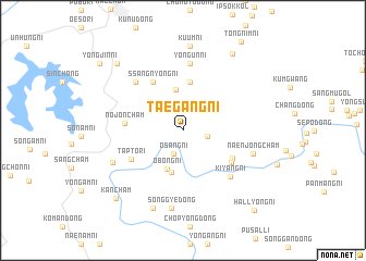map of Taegang-ni