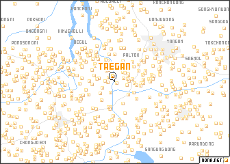 map of Taegan