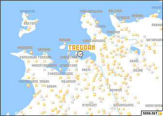 map of Taegoam