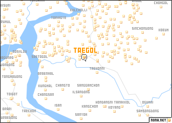 map of Tae-gol