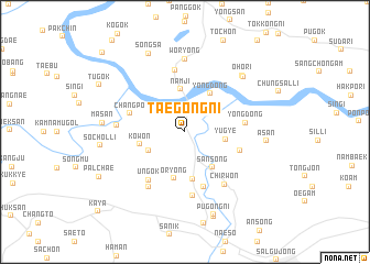 map of T\