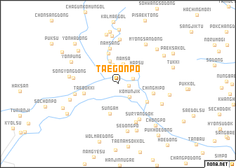 map of Taegŏnp\