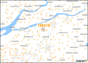 map of Taegyo