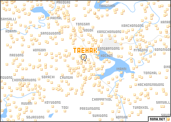 map of Taehak