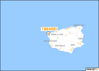 map of T\