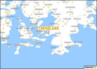 map of Taeholgae