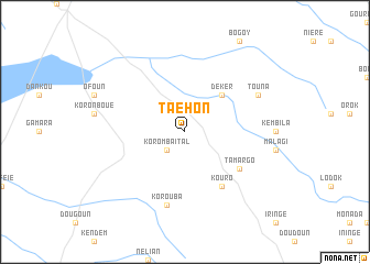 map of Taéhon