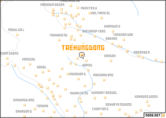 map of Taehŭng-dong