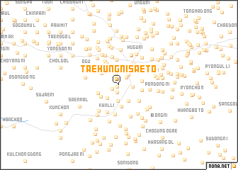 map of Taehŭngnisaet\