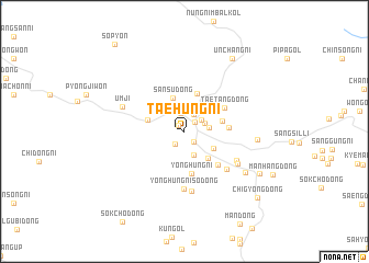 map of T\