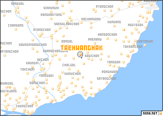 map of Taehwanghak