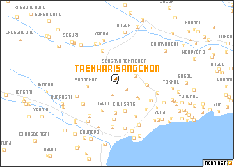 map of Taehwari-sangch\