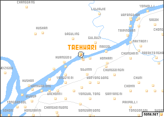 map of Taehwa-ri