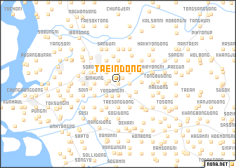 map of Taein-dong