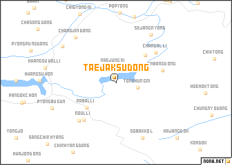 map of Taejaksu-dong