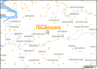 map of Taejang-dong