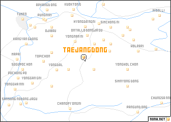 map of Taejang-dong