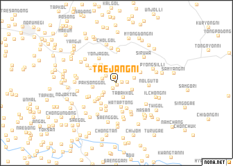 map of T\