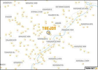 map of Taejŏn