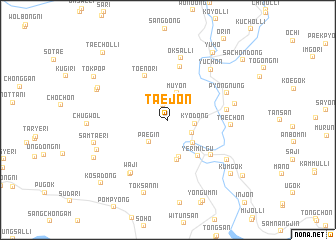 map of Taejŏn