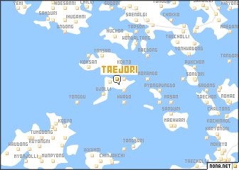 map of Taejo-ri