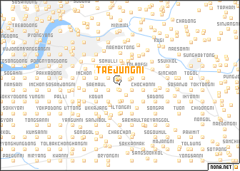 map of Taejung-ni