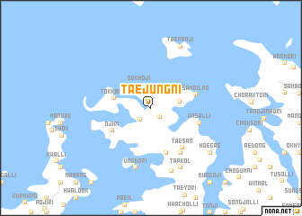 map of Taejung-ni