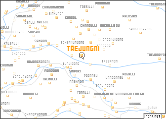 map of Taejung-ni