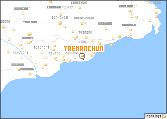 map of Taemanch\