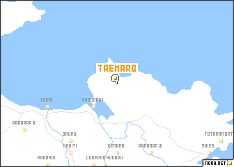 map of Taemaro