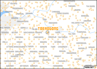 map of Taemo-dong