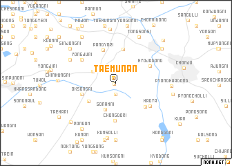 map of Taemunan