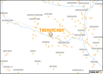 map of Taemun-ch\