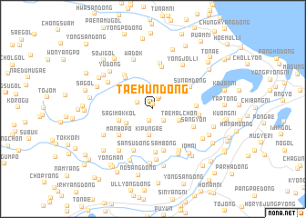 map of Taemun-dong