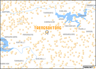 map of T\