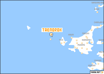 map of Taenorok