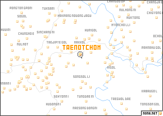 map of Taenotchŏm