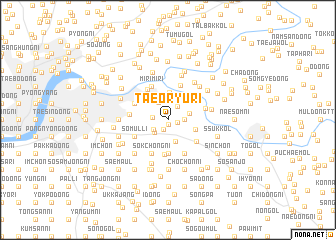 map of Taeoryu-ri