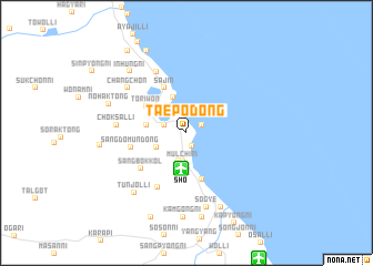 map of Taep\