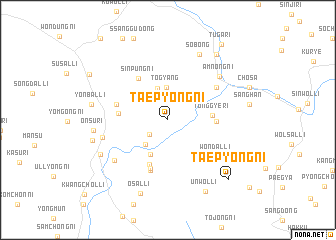 map of T\