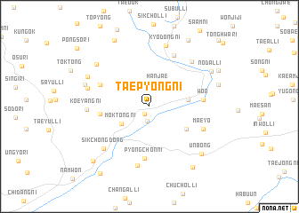 map of T\