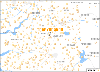 map of T\