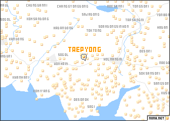 map of T\