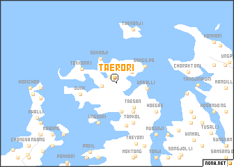 map of Taero-ri