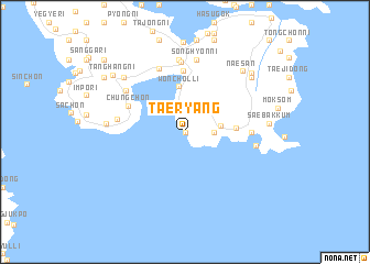 map of Taeryang