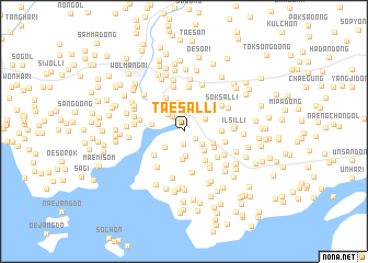 map of Taesal-li