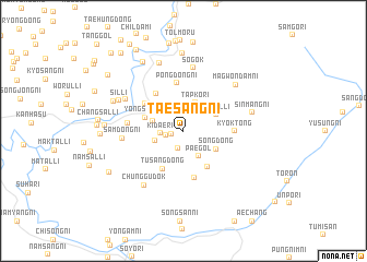 map of Taesang-ni