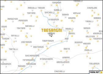 map of Taesang-ni